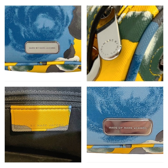 Marc by Marc Jacobs Sally Jerrie Rose Convertible Floral Crossbody Bag / Clutch - Picture 8 of 16